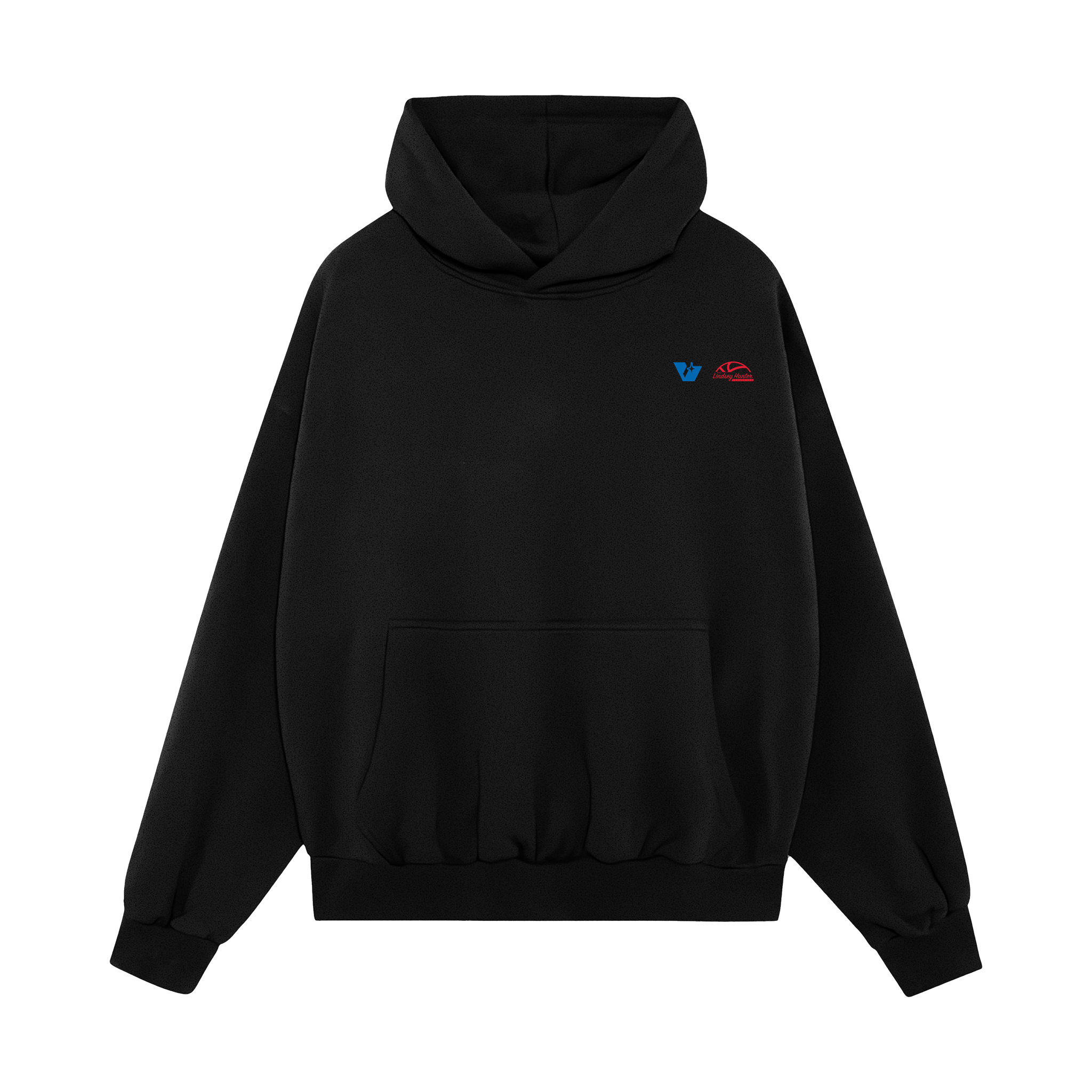LINDSEY HUNTER FOUNDATION x VENGEFUL HOODIE - BLACK